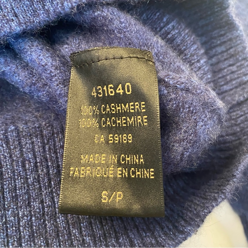 Mario Serrani Cashmere Sweater - Picture 3 of 4